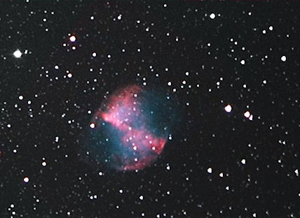 Nebula M27 procesed with iMerge